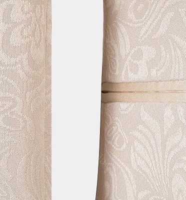 Light Champagne Three Pieces Jacquare Tuxedo | Shawl Lapel Dinner Suits Sale_5